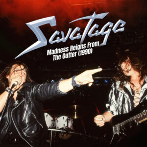 Savatage 'Madness Reigns From The Gutter (1990)' album cover